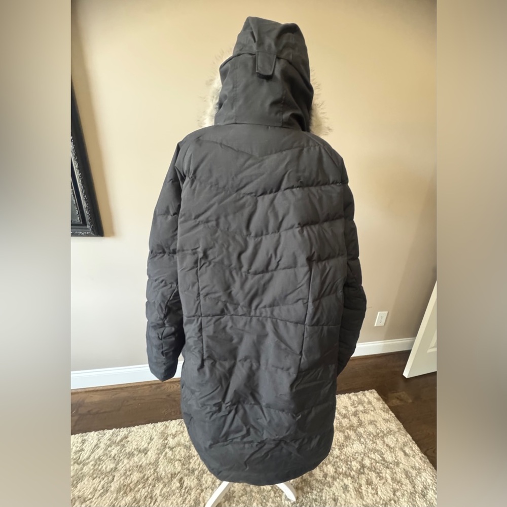 Columbia Charcoal Hooded Puffer Jacket Omni Heat 3X. EUC - Picture 3 of 12